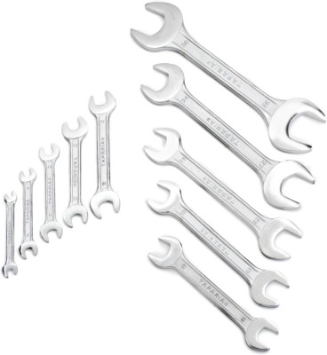 TAPARIA DEP 010N Double Sided Open End Wrench Set(Pack of 10)