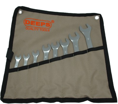 DEEPS 161/8A Double Sided Combination Wrench(Pack of 8)