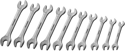 TAPARIA DEP 10 10-PCS Double Sided Open End Wrench Set(Pack of 10)