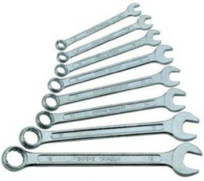 KESHAV K102 Double Sided Combination Wrench(Pack of 8)