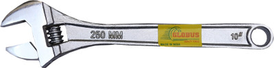Globus ADJUSTABLE WRENCH 10 INCH Single Sided Open End Wrench(Pack of 1)