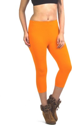 Frenchtrendz Fashion Women Orange Capri