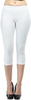 Frenchtrendz Fashion Women White Capri