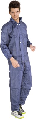 LOTUS Stylish Sprinkle Solid Men Raincoat