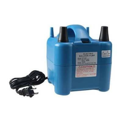 Image Nozzles Electric Balloon Inflator Pump Balloon Pump(Blue)