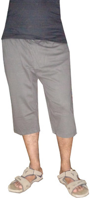 WellFitLook Solid Men Three Fourths