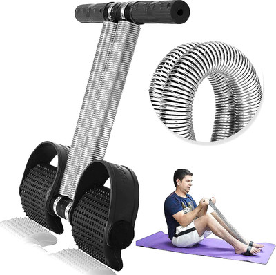 CF SPORTS tummy trimmer and ab wheel combo Ab Exerciser_Tummy Trimmer_278_AB Ab Exerciser(Multicolor)