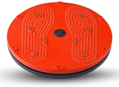 abcdeyes Magnetic Twisting Machine Abdominal Waist Trimmer Abs Home Gym Exerciser Ab Exerciser(Red)