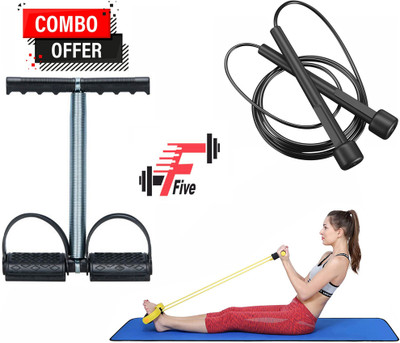 FFive Single Spring Tummy Trimmer Ab Exerciser Fat Burner for Men & Women Ab Exerciser(Multicolor)
