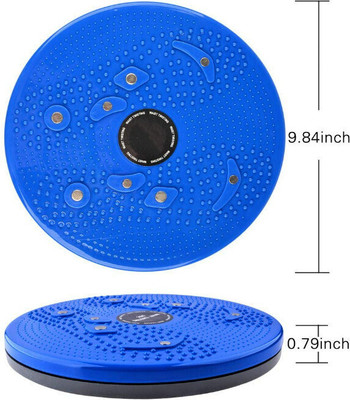 Y2M Multipurpose Tummy twister A1 Abdominal ABS Exerciser Body Toner-Fat Buster Ab Exerciser(Blue)