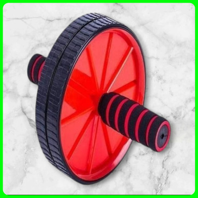 zxxxt Fitness AB Wheel / AB Roller Dual Wheel Core Trainer_740 Ab Exerciser(Red)