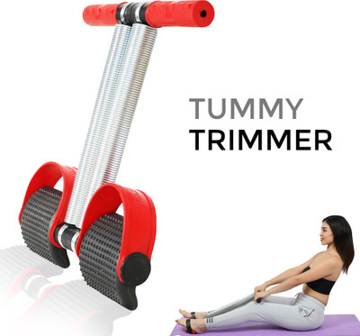 Manogyam Multi functioning design improves blood circulation, reduces muscle flab, tones and conditions your body Ab Exerciser(Red)