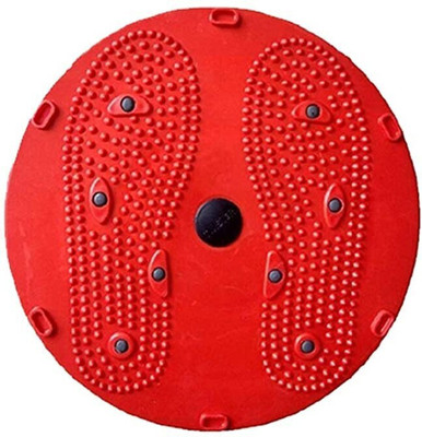 wWAR Waist Disc Acupressure With Magnets Reflexology Slimming Abdominal 2 in 1 tummy Ab Exerciser(Multicolor)