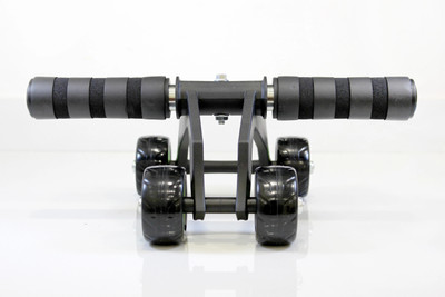 DHEER 4 Wheel Ab Roller Abdominal Trainers with Knee Pad Exercise Wheel for Home Gym Ab Exerciser(Green)