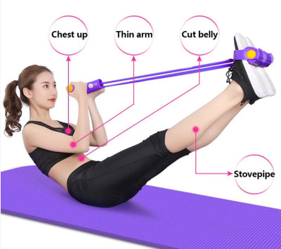gamers hub Pull Reducer/Waist Reducer Body Shaper Trimmer and Burn Off Extra Calories Ab Exerciser(Multicolor)