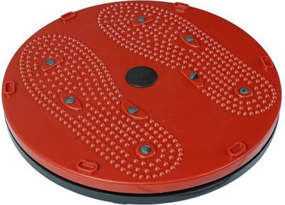 Bellazy 2 in 1 tummy twister cum acupressure mat with magnets for Ab Exerciser Ab Exerciser(Red)