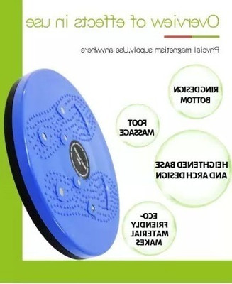 SIDHIVINAYAK CREATIONS Unisex Tummy Twister_N488 Ab Exerciser(Blue)
