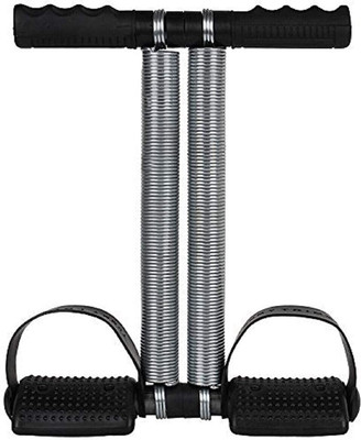 LIVOX Tummy Trimmer With Double Steel Spring Burn Off Calories & Tone Your Muscles Ab Exerciser(Black, Silver)