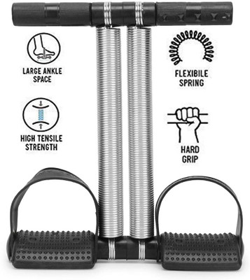 gamers hub double spring tummy trimmer/ exercise machine for home Ab Exerciser(Black)