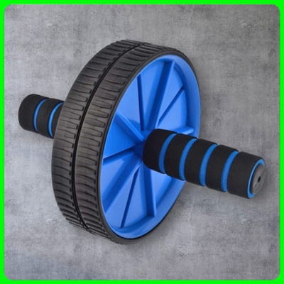 zxxxt Fitness AB Wheel / AB Roller Dual Wheel Core Trainer_625 Ab Exerciser(Blue)