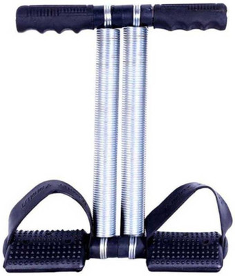Gyanvi Tummy Trimmer_323 Ab Exerciser(Black, Silver)