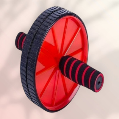 zxxxt Fitness AB Wheel / AB Roller Dual Wheel Core Trainer_540 Ab Exerciser(Red)
