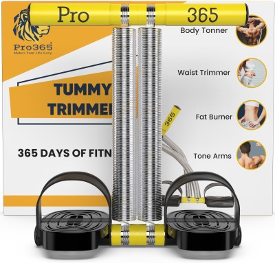 PRO365 Tummy Trimmer for Men & Women Belly Fat ABS Exercise Equipment & Home Gym Ab Exerciser(Yellow, Black)