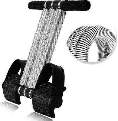 Manogyam Abs Tummy Trimmer With Tripple Steel Spring Burn Off Calories & Tone Your Muscles Ab Exerciser(Black)