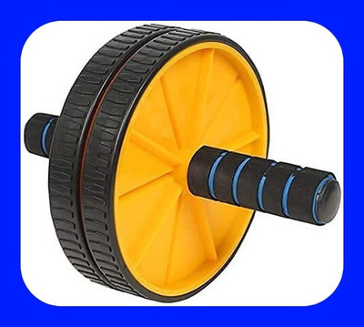 zxxxt New 6 pack exerciser double ab wheel Ab Exerciser(Multicolor)