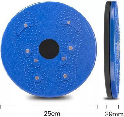 KBCCRAZY Way to Fitness Tummy Twister Gym and Home Equipment Ab Exerciser(Blue)