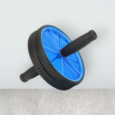 zxxxt Fitness AB Wheel / AB Roller Dual Wheel Core Trainer_482 Ab Exerciser(Black, Blue)