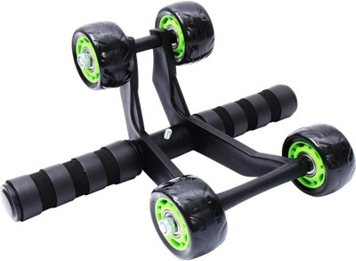 ViceFit 4-Wheel Ab Roller/Fitness Accessories/Exerciser & Gym Equipment for Unisex Ab Exerciser(Multicolor)