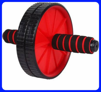 Y2M New Double-wheeled Ab Abdominal Roller Gym Equipment for Body Building Fitness Ab Exerciser(Multicolor)