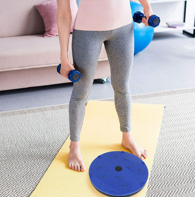 Batlow Tummy Twister Ab Roller Exerciser & Belly Fat Reducer for Men & Women Ab Exerciser(Multicolor)