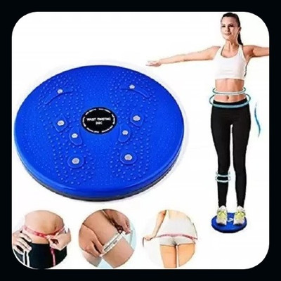 aavomaa Tummy Twister Weight Reduce and Slim Shaper Body Stepper Ab Exerciser(Blue)