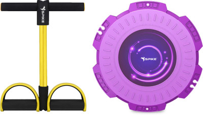 Spike Tummy Twister Ab Exerciser for Men and Women Waist Trimming Exercise Equipment Ab Exerciser(Yellow)