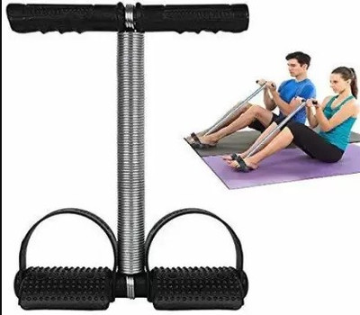 Owlix SINGLE SPRING TUMMY TRIMMER HOME GYM EXERCISER Ab Exerciser(Black)