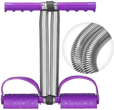 Fitfun TUMMY TRIMMER Ab Exerciser SINGLE Spring Ab Exerciser Ab Exerciser(Black)