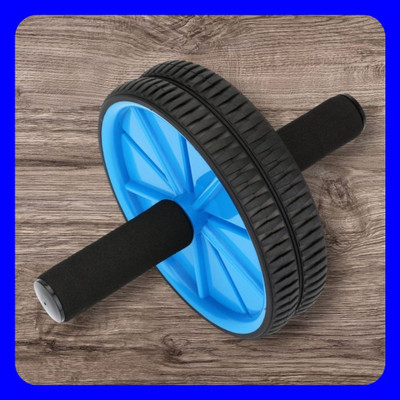 zxxxt Fitness Ab Roller_89 Ab Exerciser(Blue, Black)