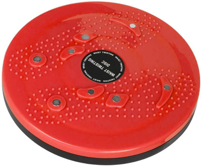 Shopeleven Twisting Waist Disc, Body Shaping Twisting Waist Machine Ab Exerciser(Red)