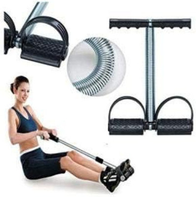 iamalot Single spring tummy trimmer Ab Exerciser (Black) Ab Exerciser(Multicolor)