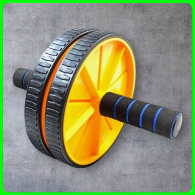 zxxxt Fitness AB Wheel / AB Roller Dual Wheel Core Trainer_643 Ab Exerciser(Multicolor)