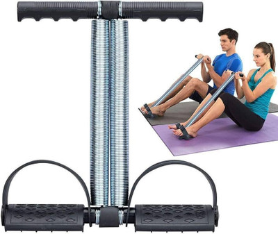 Oddish Abs Tummy Trimmer With DOUBLE Steel Spring Burn Off Calories & Tone Muscles Abs Ab Exerciser(Black)