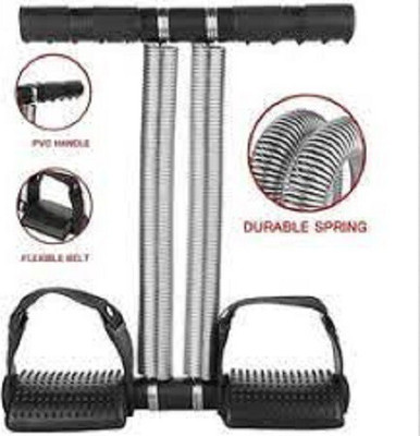 gamers hub Affective Tummy Trimmer with Double Spring Burn Calories Ab Exerciser Ab Exerciser(Black, Silver)