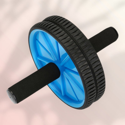 zxxxt Fitness AB Wheel / AB Roller Dual Wheel Core Trainer_539 Ab Exerciser(Blue)