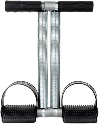 Aim Combo of Double Spring Tummy Trimmer Exerciser Multicolor 26.5x09x29.5 cm Ab Exerciser(Multicolor)