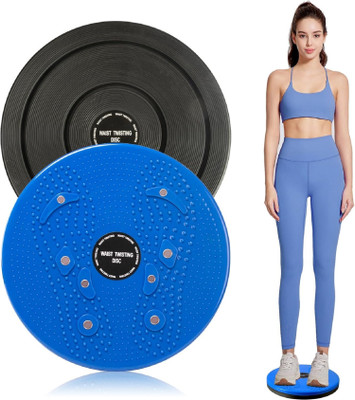 Shopeleven Acupressure Twister (Pyramids n Magnets) Ab Exerciser Fitness Equipment Ab Exerciser(Blue)