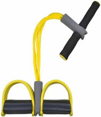 Garg Enterprises Pull Rope with Foot Pedal Abdominal Exerciser & Fitness Equipment for Abdomen Ab Exerciser(Multicolor)