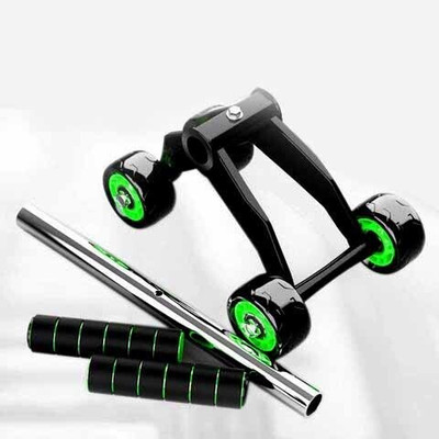 IPLLIVE adbominal roller Ab Exerciser(Black, Green)