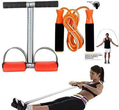 RPC99 Workout FitnessCombo Includes Tummy Trimmer, Double Toning Black Ab Exerciser(Red, Black)